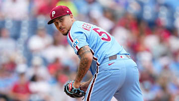 Philadelphia Phillies right-hander Orion Kerkering