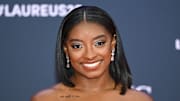 Simone Biles at the 2025 Laureus World Sport Awards