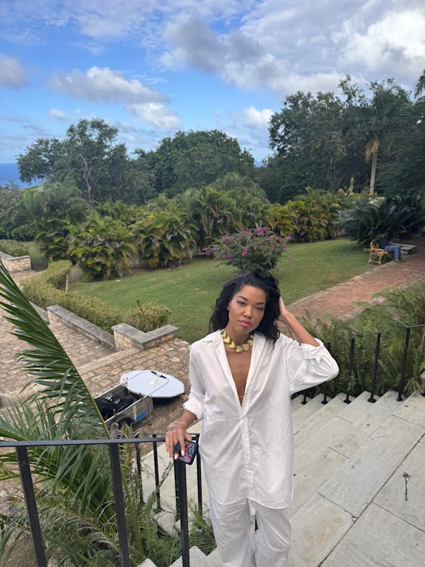 Ming Lee Simmons in Jamaica