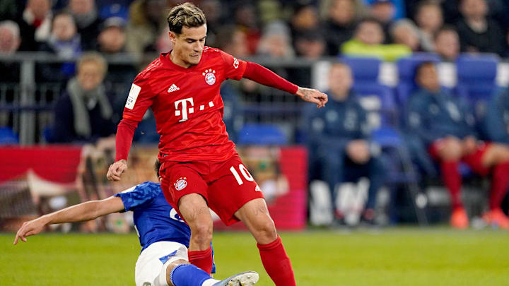 Philippe Coutinho im Trikot des FC Bayern Philippe Coutinho im Trikot des FC Bayern