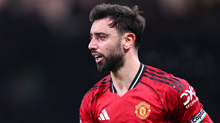 Bruno Fernandes’s Man Utd future has been called into question. Bruno Fernandes’s Man Utd future has been called into question.