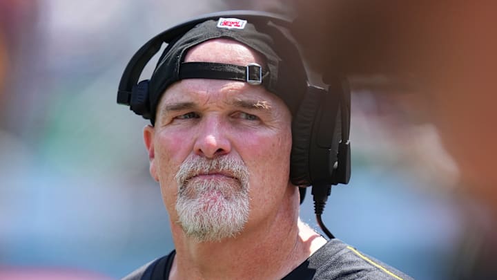 Washington Commanders head coach Dan Quinn