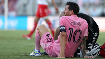 Lionel Messi s'est blessé dans la nuit du 3 août.