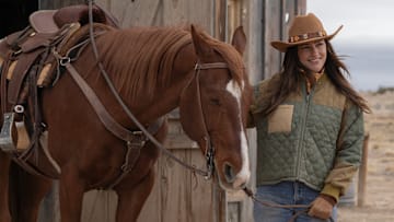 Ransom Canyon. Minka Kelly as Quinn in Episode #103 of Ransom Canyon