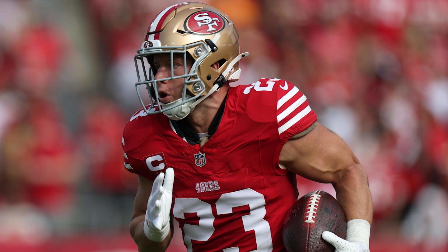 Christian McCaffery Makes Impressive Statement on Falcons' Bijan Robinson
