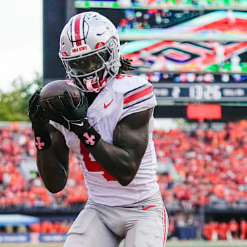 Ohio State Buckeyes wide receiver Jeremiah Smith.