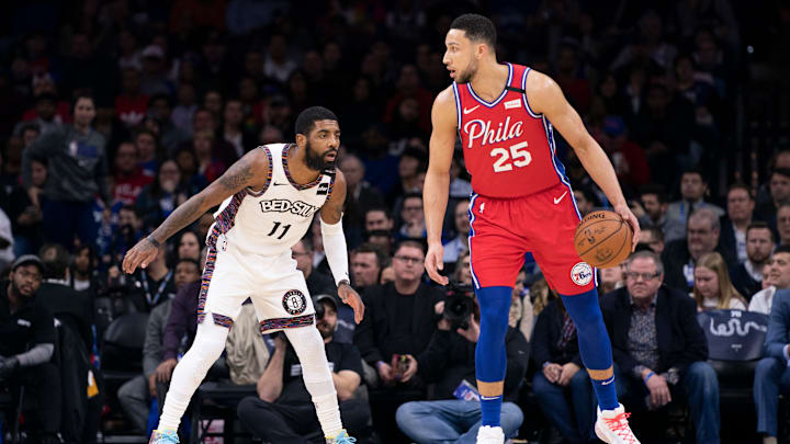 Ben Simmons y Kyrie Irving podrían estar involucrados en un cambio