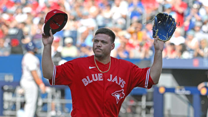 Toronto Blue Jays pitcher Yariel Rodriguez.