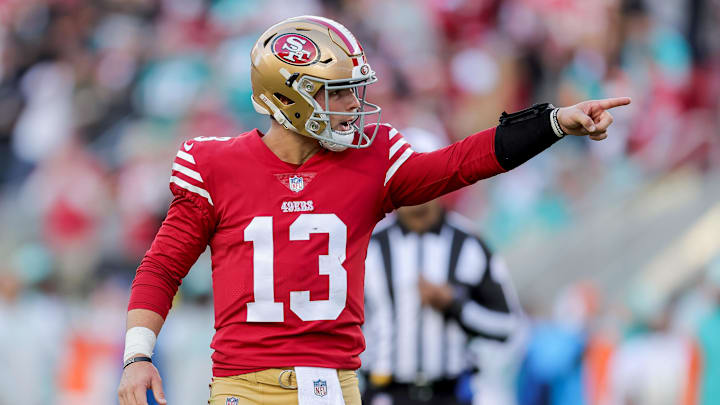 San Francisco 49ers quarterback Brock Purdy (13)