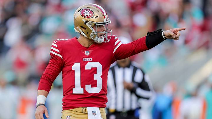 San Francisco 49ers quarterback Brock Purdy