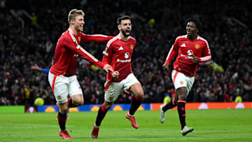 Bruno Fernandes netted a dramatic winner against Rangers last time out