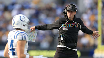 Shane Steichen of the Indianapolis Colts