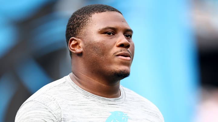 Carolina Panthers defensive lineman Derrick Brown