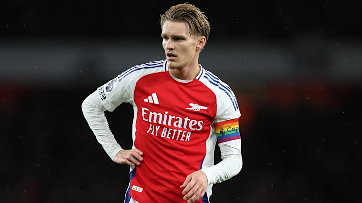 Odegaard reached a milestone for the Gunners