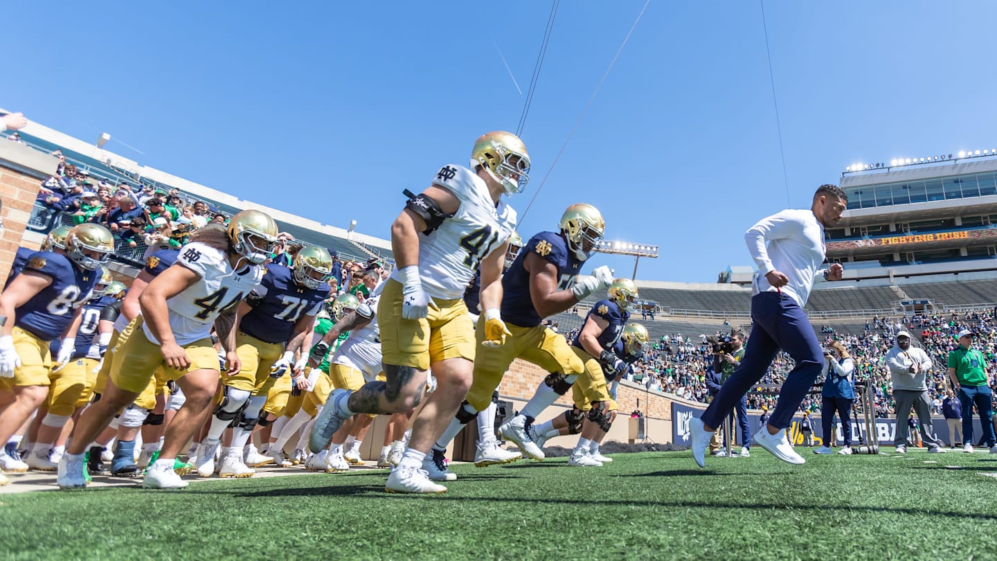 Notre Dame Football Earning National Respect: Where Andy Staples Ranks the Irish in His Post-Spring Top 25