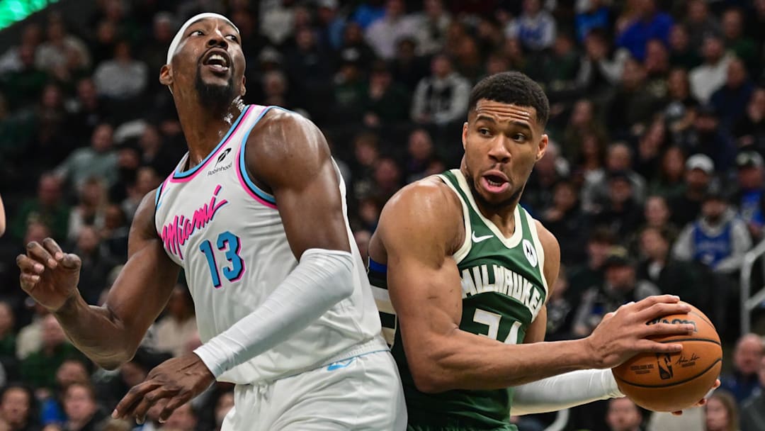 Milwaukee Bucks forward Giannis Antetokounmpo may ask to be traded, which could put Miami Heat star Bam Adebayo in a position where he can court his services.