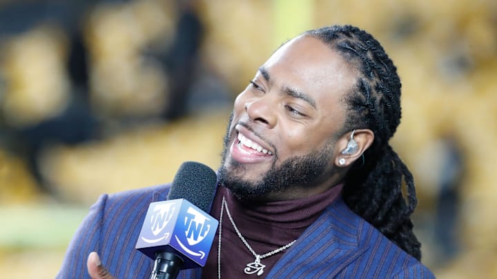 Former Seattle Seahawks star Richard Sherman speaks