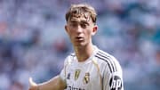 Le défenseur espagnol a disputé son premier match avec le Real Madrid.