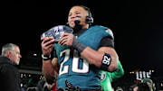 Barkley admitted he was rooting against the Eagles in the Super Bowl two years ago