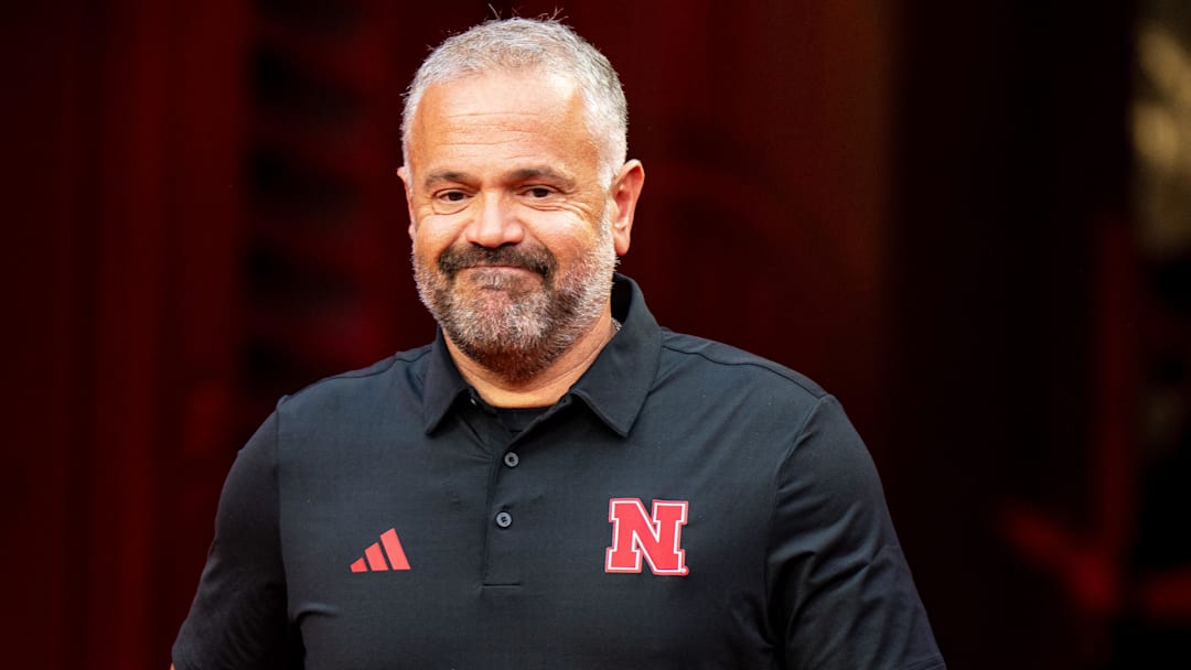 Nebraska Cornhuskers head coach Matt Rhule