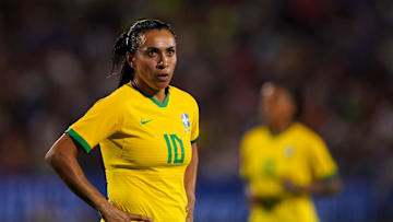 Marta est la meilleure buteuse de la compétition.