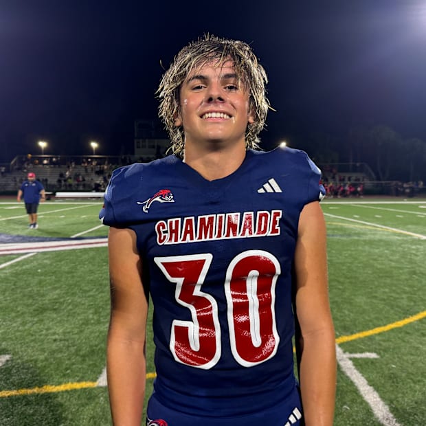 Chaminade-Madonna kicker Noah Sidan.