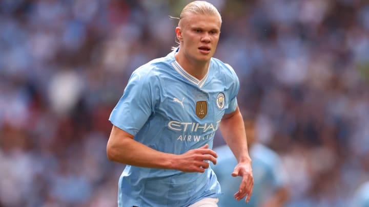 Erling Haaland of Manchester City FC