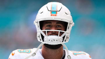 Miami Dolphins quarterback Skylar Thompson