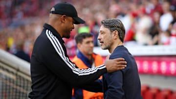 Bayern-Coach Vincent Kompany und BVB-Coach Niko Kovac