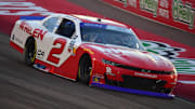 Nov 1, 2025; Avondale, Arizona, USA; NASCAR Xfinity Series driver Jesse Love (2) during the Xfinity Series Championship race at Phoenix Raceway.