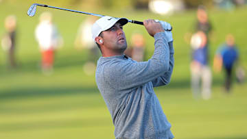 Scottie Scheffler during the latest edition of "The Match"