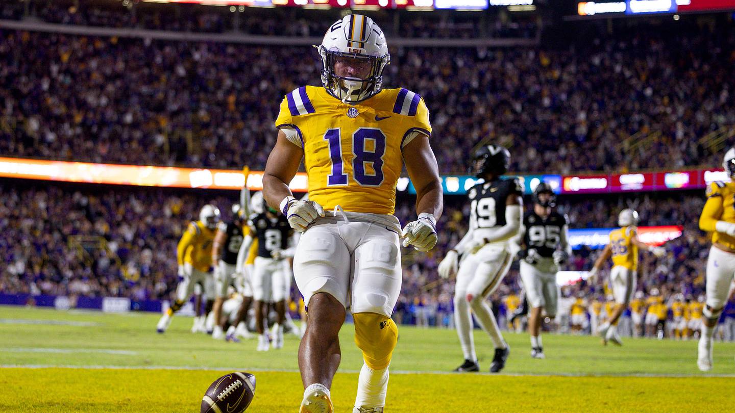 第 14 週の LSU フットボール対オクラホマ スーナーズ