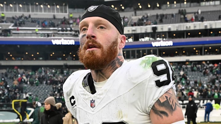 Las Vegas Raiders defensive end Maxx Crosby