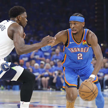 Oklahoma City Thunder guard Shai Gilgeous-Alexander is a solid prop target in Game 3. 