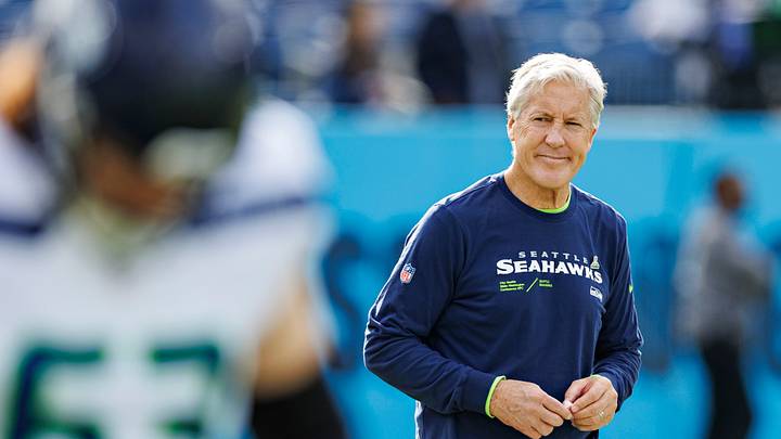 Pete Carroll with the Seattle Seahawks