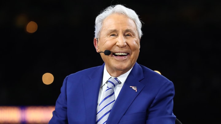 Corso and his mascot heads have been a staple on college football Saturdays for decades. 