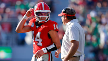 Kirby Smart, Gunner Stockton, Georgia Bulldogs