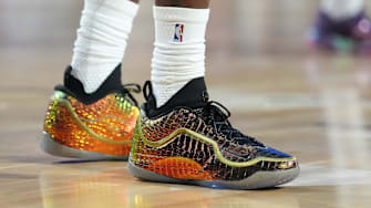 lebron kicks on court