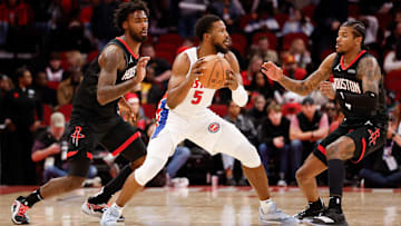 Detroit Pistons v Houston Rockets