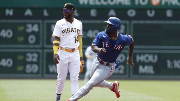 The Rangers host the Pirates for a three-game set beginning at 7:05 p.m. Monday at Globe Life Field.