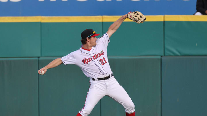 Rochester outfielder Donovan Casey.