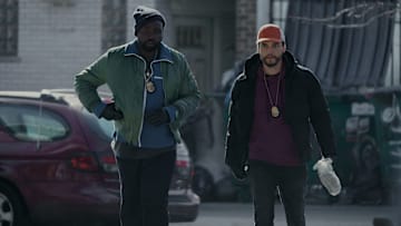 (L to R) Brian Tyree Henry and Wagner Moura star in Dope Thief. Courtesy: Apple TV+