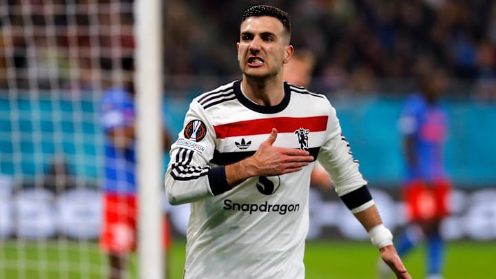 Diogo Dalot should be in line to start after scoring last time out. Diogo Dalot should be in line to start after scoring last time out.