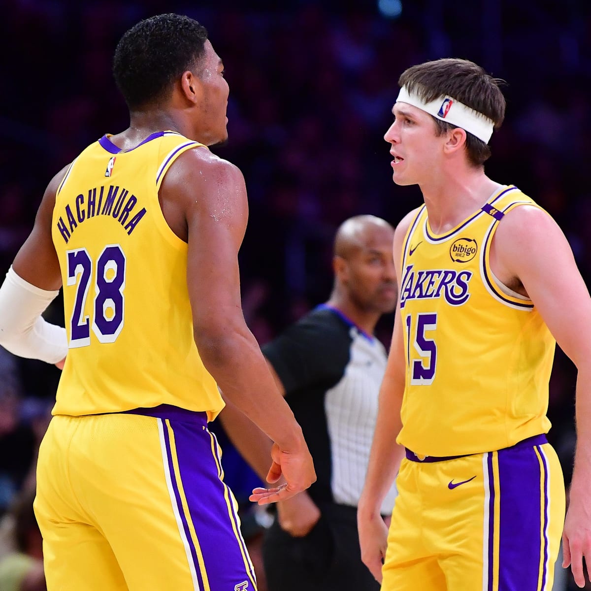 Image for Lakers, Heat Announce Starting Lineups for Sunday Game