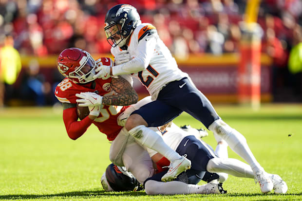 Kansas City Chiefs tight end Peyton Hendershot