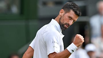 Novak Djokovic at Wimbledon