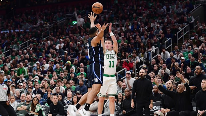 The Orlando Magic did their best to contain the Boston Celtics. But their mistakes allowed the Celtics to gain separation and run away for a Game 1 victory.