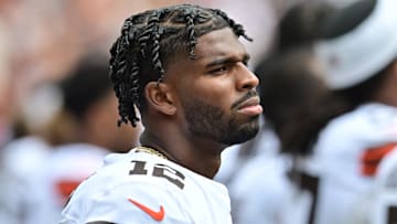 Cleveland Browns quarterback Shedeur Sanders