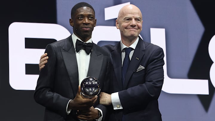 Ousmane Dembélé restera l'ultime vainqueur du trophée The Best