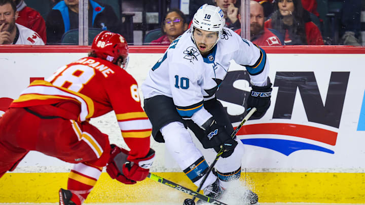 The Flames and Sharks will face each other for the second time this NHL season.